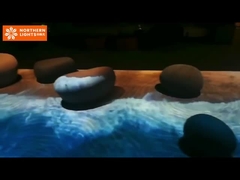 Διαδραστική προβολή δαπέδου 3D Immersive Room Ολογραφική προβολή δαπέδου Παιχνίδι Immersive Projection