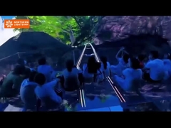 3d / 5d προσομοιωτής κινηματογράφο οπτική κίνηση εντυπωσιακό κινηματογράφο LED οθόνη κρεμασμένο γυαλί κινηματογράφο