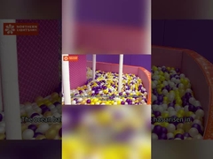 Πολυχρωματικό μωρό φθηνά παιδικά παιδική χαρά πλαστικό μαλακό ανευέλικτο Ωκεανό μπάλα Pit Ball