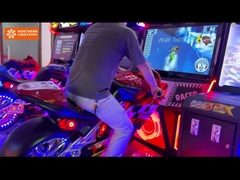 Βίντεο προσομοιωτής αγωνιστικών παιχνιδιών μηχανή νομίσματος λειτουργεί προσομοιωτής Arcade οδήγηση κινητήρα