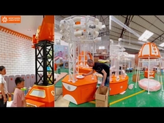 Πάρκα διασκέδασης Πλατόπεδα παιδικών διαδραστικών παιχνιδιών Παιδιά Διαδραστικά τείχη μπάλας