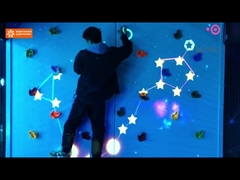 Διαδραστικά παιχνίδια αναρρίχησης τοίχων για παιδιά Μηχανή αναρρίχησης βράχου Διαδραστική προβολή AR Kinect Syst