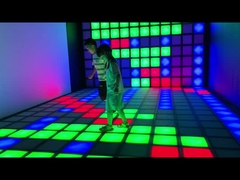 LED Activate Game Led Floor 30x30cm Διαδραστικό Φως Ακτικό Παιχνίδι Led Floor