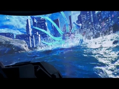 Κινηματογράφος 4k HD εσωτερική καμπυλωτή προβολή οθόνη 3D πτήση τροχιακή ειδικά εφέ Κινηματογράφος