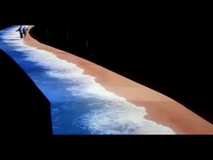 IP67 Διαδραστικό σύστημα προβολής δαπέδου 6000 φωτεινών Διαδραστικός προβολέας δαπέδου