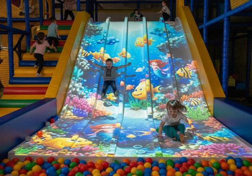 Τελευταίες εταιρικές ειδήσεις για Πώς η Διαδραστική Προβολή Ενισχύει τις Σλάιντ, τους Τείχους και τα Αμμουδιά: Δημιουργώντας Μαγικές Εμπειρίες στις Πλατείες