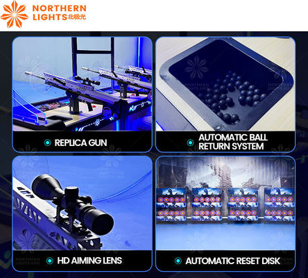 Καλή τιμή Παιχνίδια πυροβολισμών Indoor Target Arcade Παιχνίδια πυροβολισμών Μηχανές εξοπλισμού προσομοιωτή σε απευθείας σύνδεση