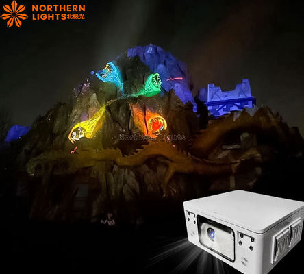 Καλή τιμή Χειρογράφηση Drone 3D Πρόσοψη Projector Hall Αρχιτεκτονική Projective Texture Animation Curved σε απευθείας σύνδεση