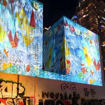 Καλή τιμή Μεγάλη εξωτερική 3D χαρτογράφηση κτιριακής προβολής Εμφάνιση ολογράφησης 3D προβολέας Μηχανή βίντεο σε απευθείας σύνδεση