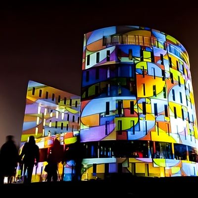 Καλή τιμή Δημιουργικός 3D Projection Animation κατασκευαστής χαρτογράφηση μεγάλης τοίχου προβολή σε απευθείας σύνδεση