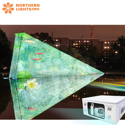 Καλή τιμή Δημιουργικός 3D Projection Animation κατασκευαστής χαρτογράφηση μεγάλης τοίχου προβολή σε απευθείας σύνδεση