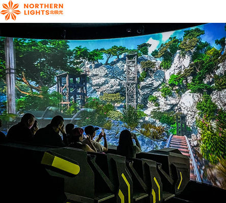 Καλή τιμή Ορμπίτ Κινηματογράφος Immersive Projector 5D οπτική κίνηση Immersive Track σε απευθείας σύνδεση
