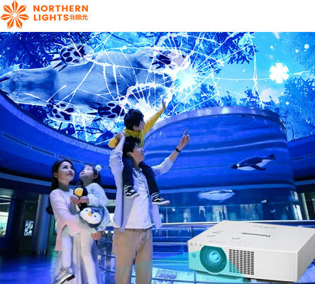 Καλή τιμή Διαδραστική προβολή Sky Screen Immersive Projector για εμπορικό κέντρο σε απευθείας σύνδεση
