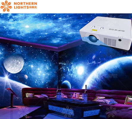 Καλή τιμή 3500 λουμέντα Immersive Projector Για την προσαρμογή του χάλυβα για διακόσμηση KTV σε απευθείας σύνδεση