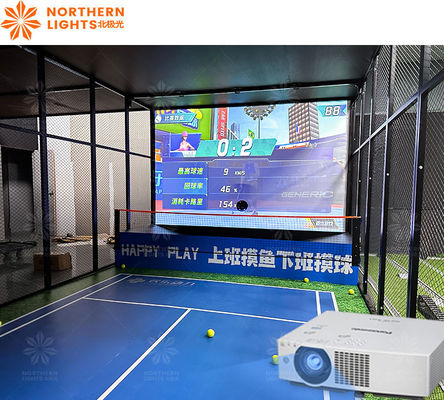 Καλή τιμή 2024 Νέα καυτή πώληση Indoor Intelligent Simulation Tennis Experience Hall Αθλητισμός σε απευθείας σύνδεση