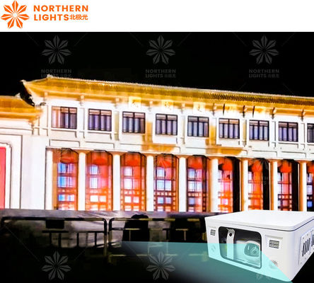Καλή τιμή Εβδομαδιαίο βιντεοπροβολέα 1080p Laser Dlp 3d εξωτερική τοίχο προβολής χαρτογράφηση σε απευθείας σύνδεση
