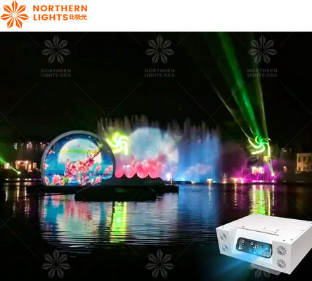 Καλή τιμή 3D Immersive Μεγάλη οθόνη νερού Σιντριβάνι Προβολή Ολογράμματος Σιντριβάνι Projector σε απευθείας σύνδεση