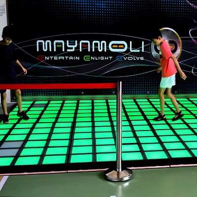 Καλή τιμή LED πλακάκια χώρου χορού Jumping Grid για το πάρκο διασκέδασης εργοστάσιο άμεση πώληση σε απευθείας σύνδεση