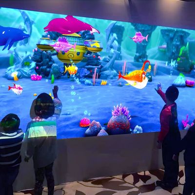 Καλή τιμή Μαγική Ζωγραφική Στον τοίχο Projection Touch Table Screen Διαδραστικό παιχνίδι προβολής σε απευθείας σύνδεση