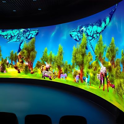 Καλή τιμή Εσωτερικό 3D Immersive Projector Διαδραστικό σύστημα προβολής τοίχου για διακόσμηση σε απευθείας σύνδεση