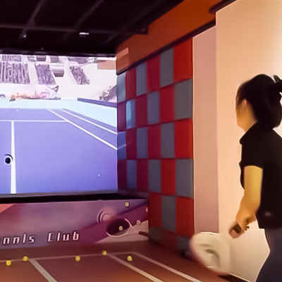 Καλή τιμή Ζεστή πώληση Indoor Ar Τένις εξοπλισμός παιχνίδι προσομοιωτή VR προσομοιωτή σε απευθείας σύνδεση