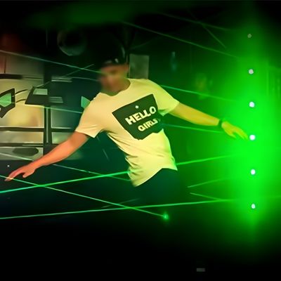 Καλή τιμή Διαδραστικό δωμάτιο παιχνιδιού Escape Maze Arena Ενεργοποιήστε επαγγελματικό εξοπλισμό λέιζερ σε απευθείας σύνδεση