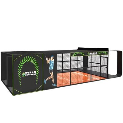 Καλή τιμή Μεγάλη ψηφιακή Αθλητική Αίθουσα Badminton Baseball Projection Simulator Αποσυμπίεση σε απευθείας σύνδεση