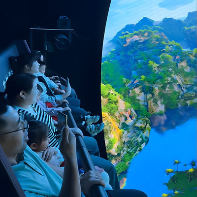 Καλή τιμή VR Gaming Flight Simulator Πτητικό Θεατρικό Με 5D Καρέκλα Κινηματογράφου σε απευθείας σύνδεση