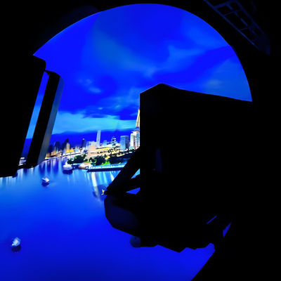Καλή τιμή 9d Vr Cinema Top Dome Flying Cinema Ride Six Dof Πλατφόρμα προσομοιωτή κίνησης σε απευθείας σύνδεση
