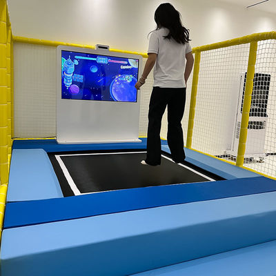 Καλή τιμή Children's Indoor Interactive Trampoline Playground HD Screen Interact Projection Kinect Sensor Metal Interactive Jumping Sport σε απευθείας σύνδεση