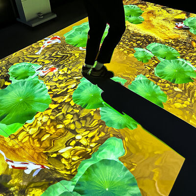 Καλή τιμή High Precision Low Cost Portable Interactive Floor Projection Ground Projection Machine with 4000 Lumens and 80+ Games σε απευθείας σύνδεση