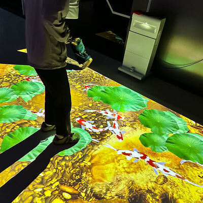 Καλή τιμή Mobile All-in-one Interactive Floor Projector with 4000 Lumens Brightness 1280*800 Resolution and 80+ Games σε απευθείας σύνδεση