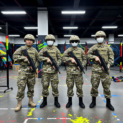 Καλή τιμή Εμπορικός Εξοπλισμός Συστήματος Παιχνιδιού Laser Tag Πολλαπλών Παικτών Εσωτερικού/Εξωτερικού Χώρου για Όπλα και Γιλέκα, Παιχνίδι Σκοποβολής σε απευθείας σύνδεση