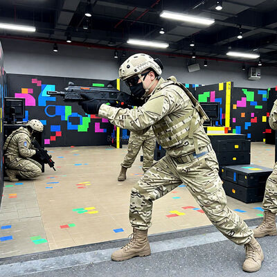 Καλή τιμή Επαγγελματικό Σύστημα Laser Tag - Εξοπλισμός Τακτικής Εκπαίδευσης & Παιχνιδιού Μάχης για Εσωτερική/Εξωτερική Χρήση σε απευθείας σύνδεση