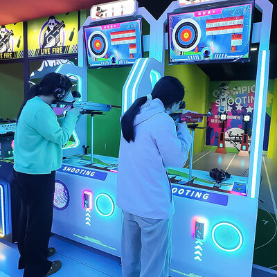 Καλή τιμή Ασφαλές Μη Εκτοξευόμενο Μηχάνημα Arcade Λέιζερ, Λειτουργίας με Κέρμα Προσομοιωτής Στόχου Κόκκινης Κουκκίδας για Παιδικά Κέντρα Ψυχαγωγίας, Οικογενειακά Κέντρα Ψυχαγωγίας σε απευθείας σύνδεση