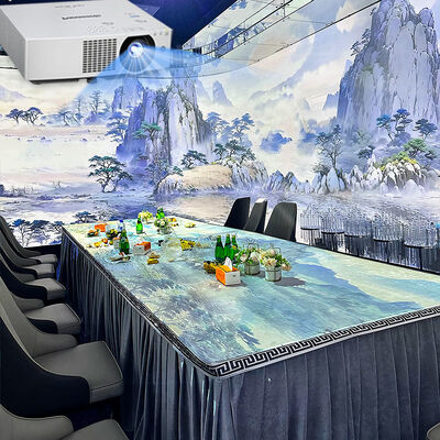 Καλή τιμή Συστήματα Immersive Projection Northern Lights με φωτεινότητα 5200 Lumen 1920*1200 Ανάλυση και 1-20 κανάλια για διαδραστική προβολή στοίχου σε απευθείας σύνδεση